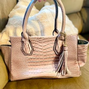 Ladies purse, light, eggplant, color